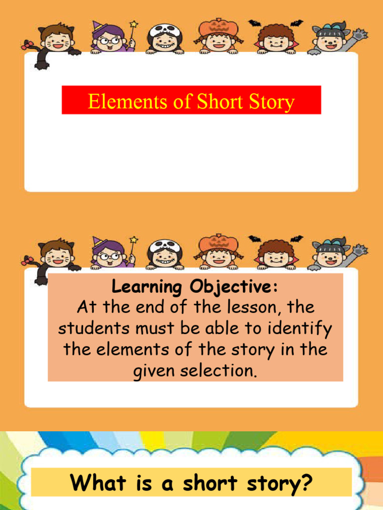 Elements Of Short Stories Pdf