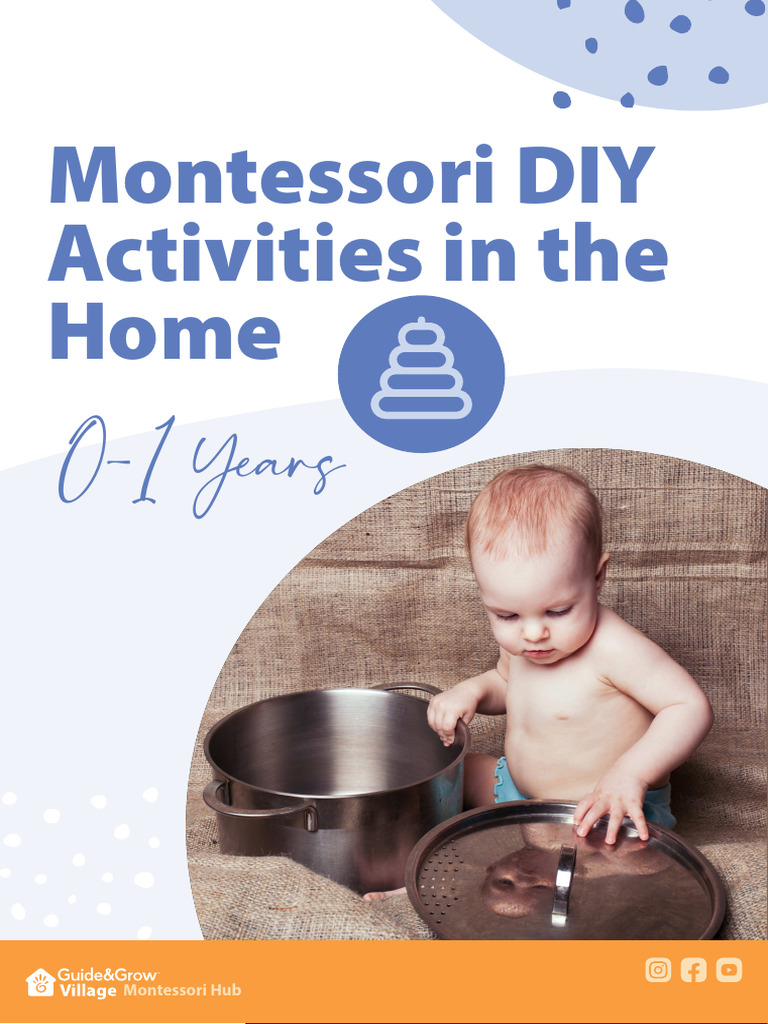 Montessori Diy Activities In The Home 0 1 Years Pdf Seam Sewing