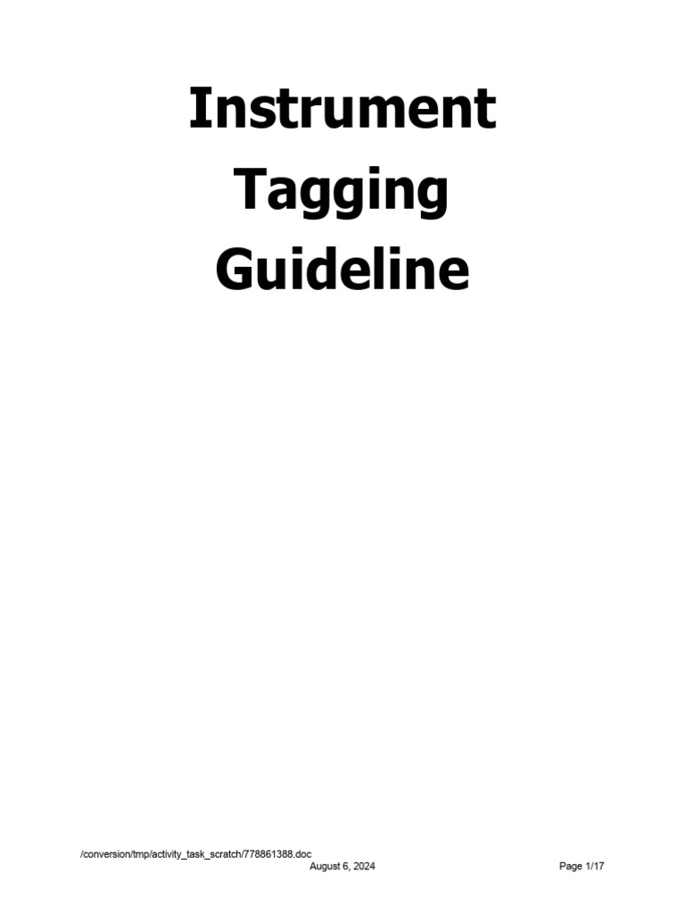 ISA Instrument Tagging Guidelines | PDF | Instrumentation | Pump