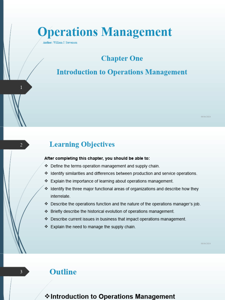 Chap One | PDF | Business Process | Business Process Management