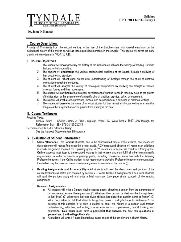 Church History 3 Pdf Plagiarism Thesis