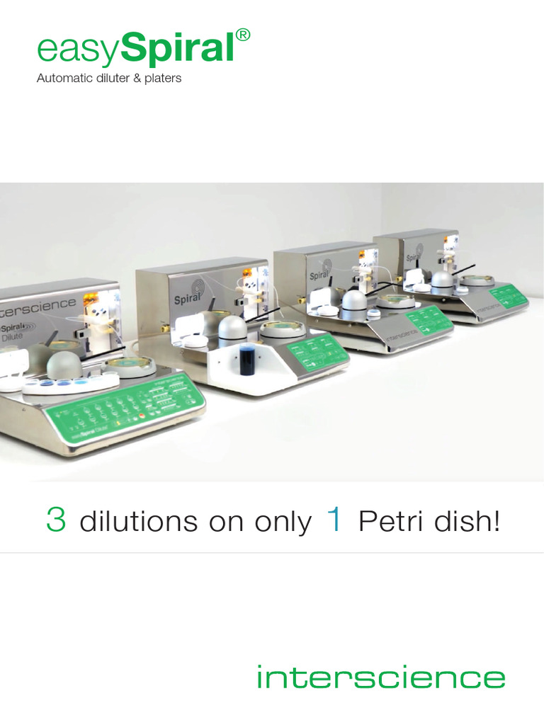 Automatic Diluter & Plater Overview | PDF | Colony Forming Unit