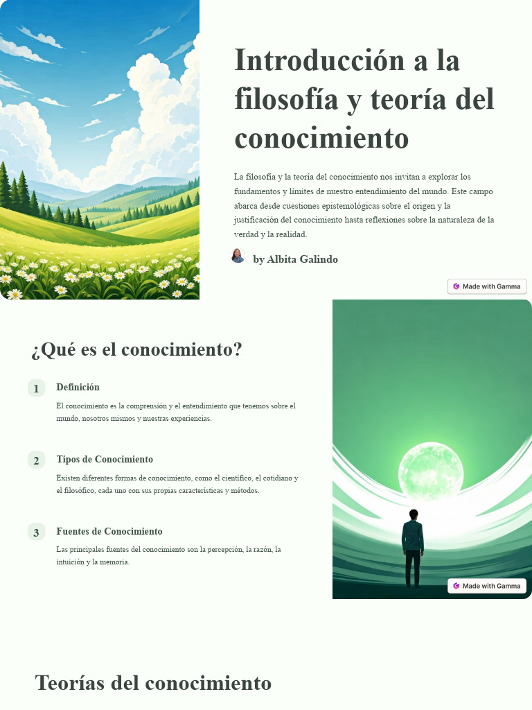 Introduccion A La Filosofia y Teoria Del Conocimiento | PDF ...