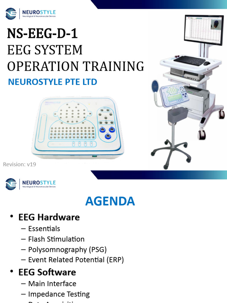 EEG System Operation Training Guide | PDF | Electroencephalography ...