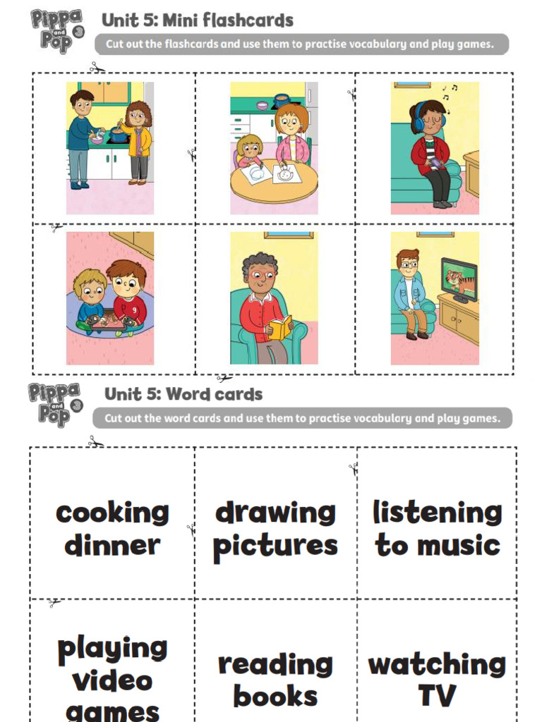 Activities Free Time Unit 5 | PDF