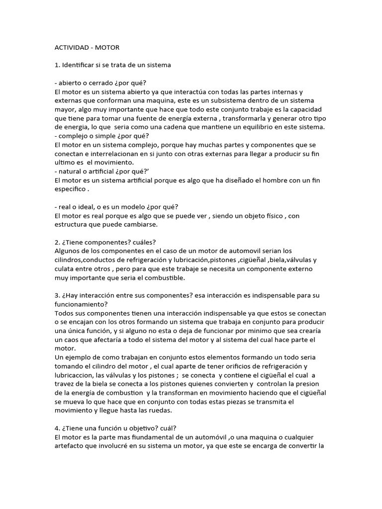 Actividad Sistemas Pdf Sistema Motores