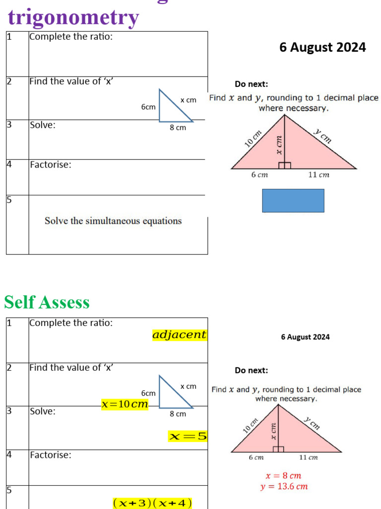Trigonometry Problem Solving Guide | PDF | Area | Trigonometry