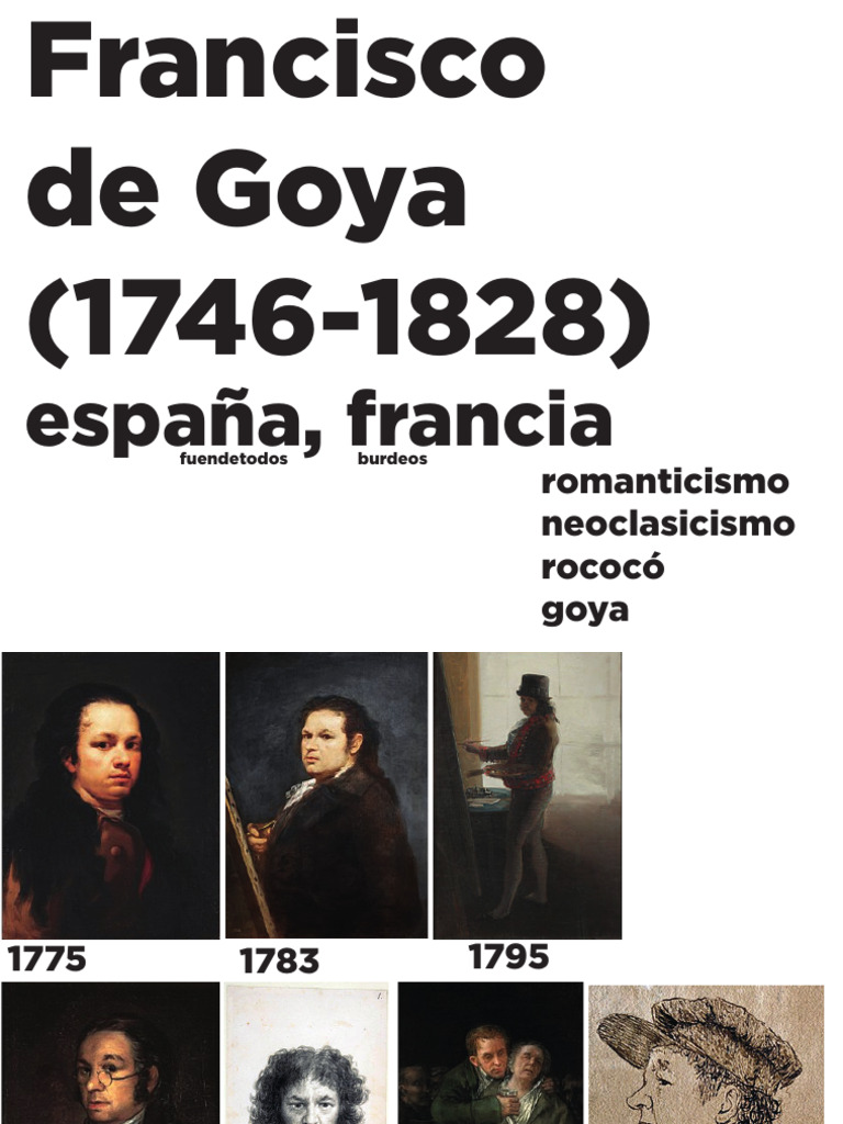 GOYA | PDF | Francisco Goya | Pinturas