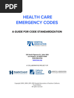 Ohio Hospital Emergency Codes Guide | PDF