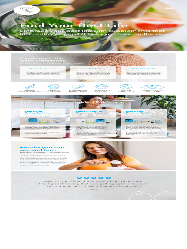 Design Example For Home Page Layout | PDF | Wellness