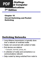 Circuit Switching and Packet Switching