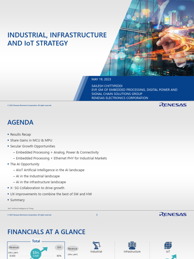 Industrial Infrastructure Iot Strategy CM Day 20230519 | PDF | Risk ...