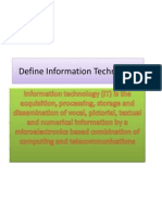 Information Technology Ppt