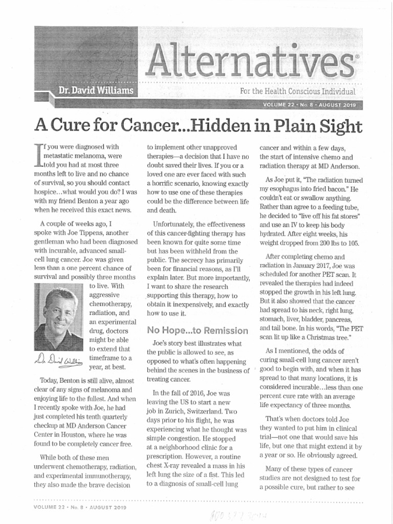 Joe Tippens’ Triumph: How Fenbendazole Became a Beacon of Hope in Cancer Recovery