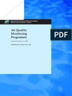 Air Quality Monitoring Programme - Unknown - 2004