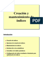 7.5.- Creacion de Indices