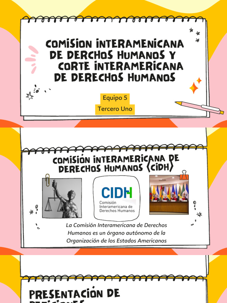 Funciones de la CIDH y Corte IDH | PDF | Justicia | Crimen y violencia