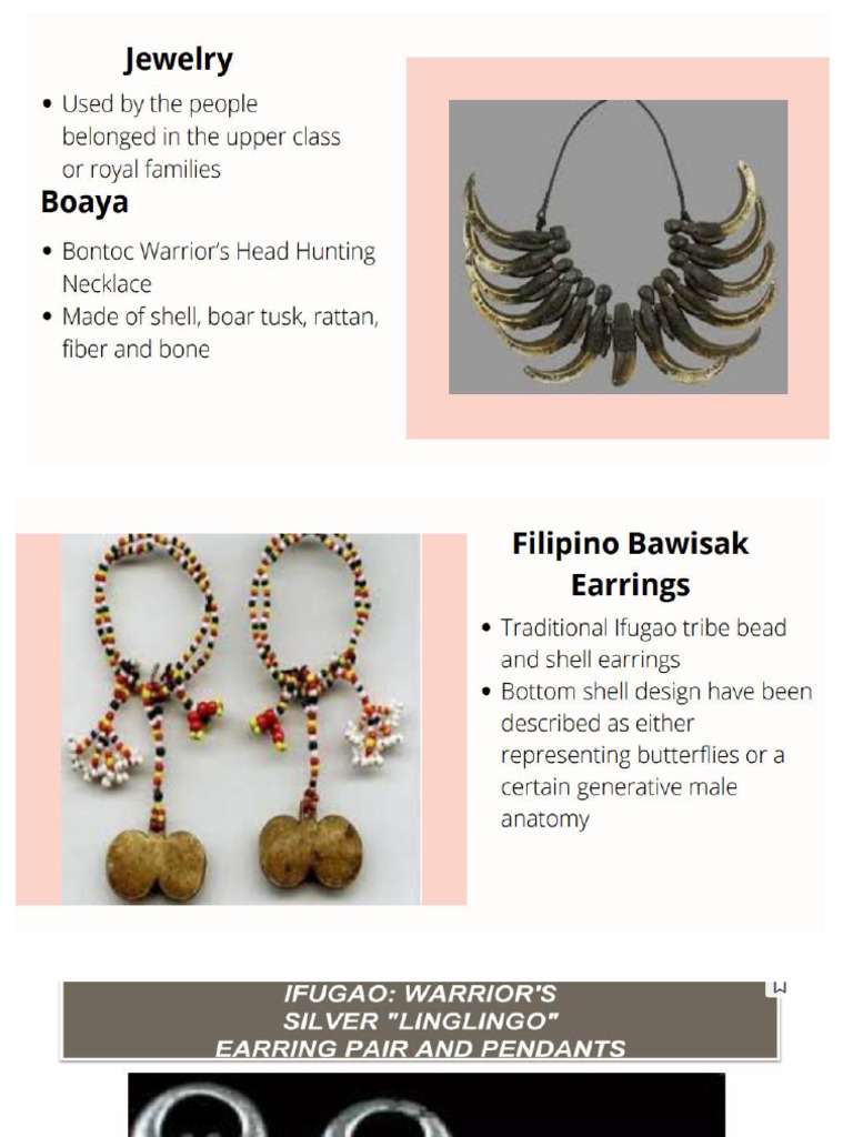 Jewelry and Music of Ancient Filipinos | PDF