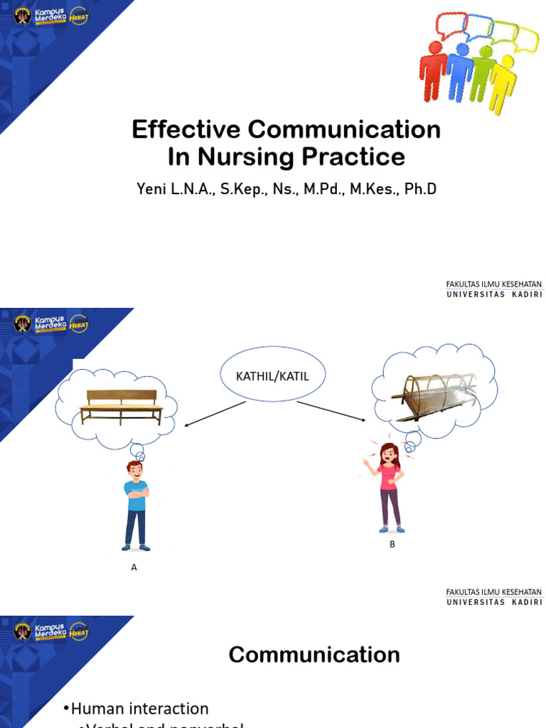 Effective Communication in Nursing | PDF | Communication | Nonverbal ...