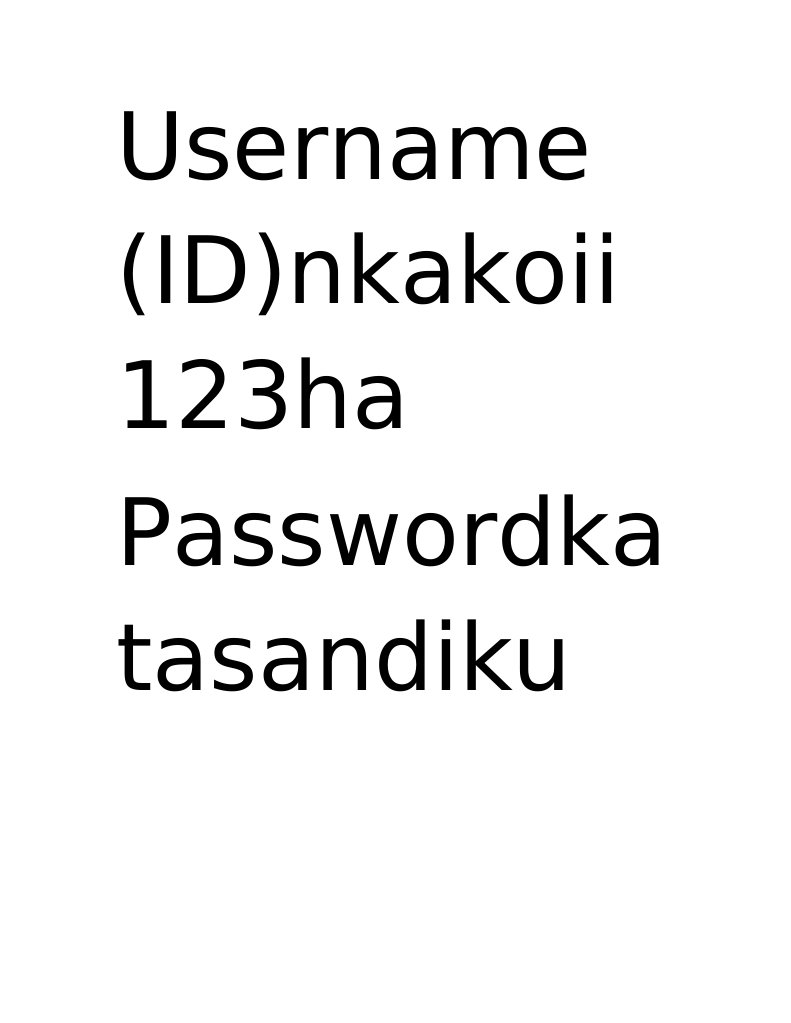 123ha Username and Password Details | PDF