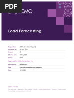 SO - OP - 3710 Load Forecasting