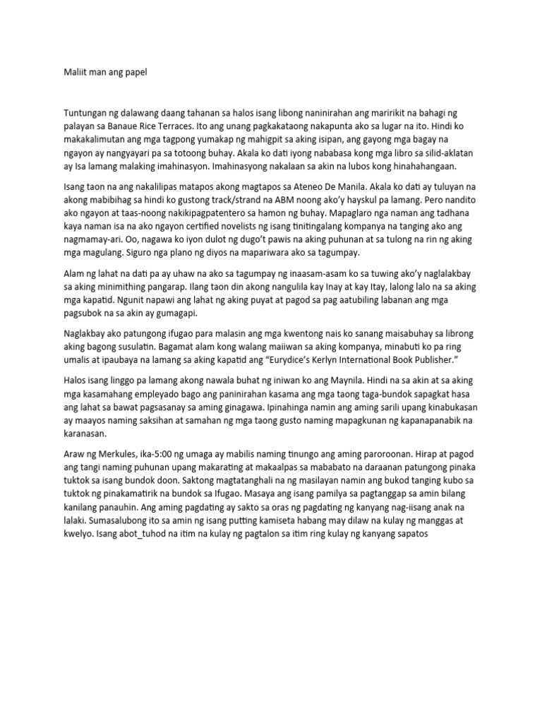Life Story Writing | PDF