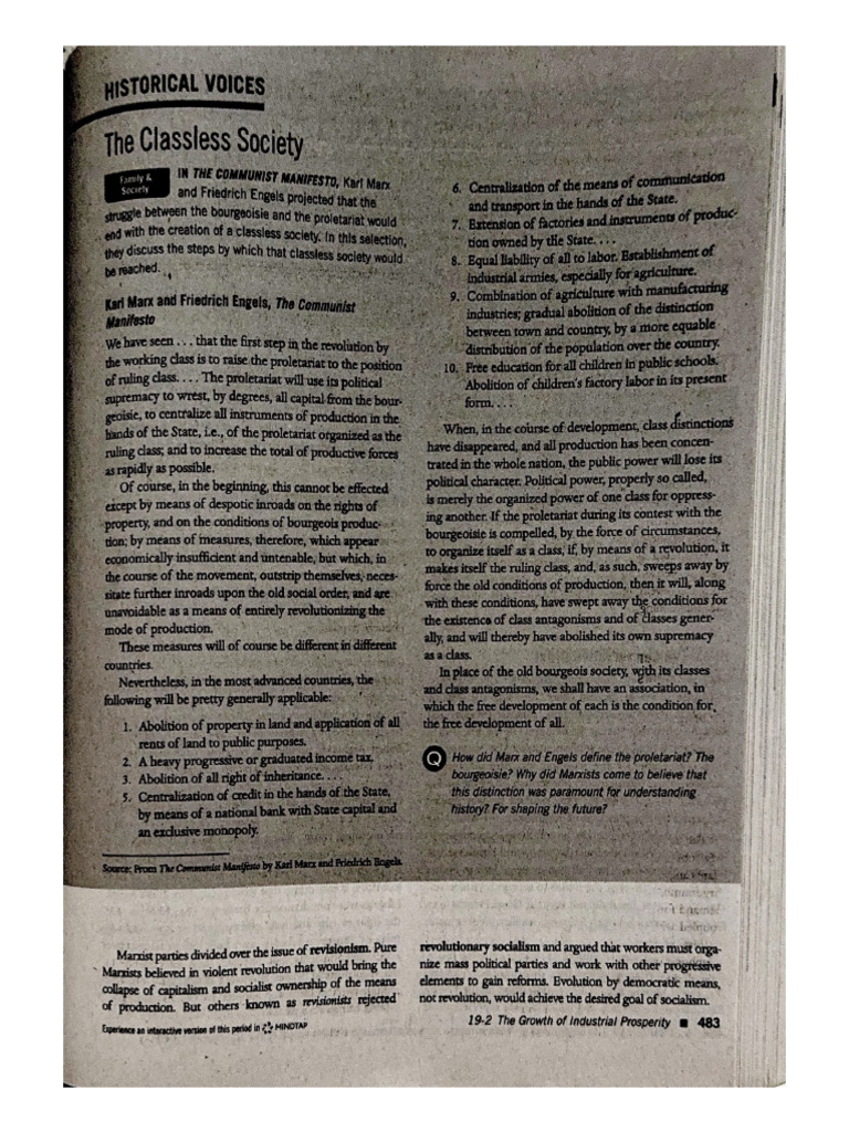 CLASSLESS SOCIETY DEFINITION visual data 2