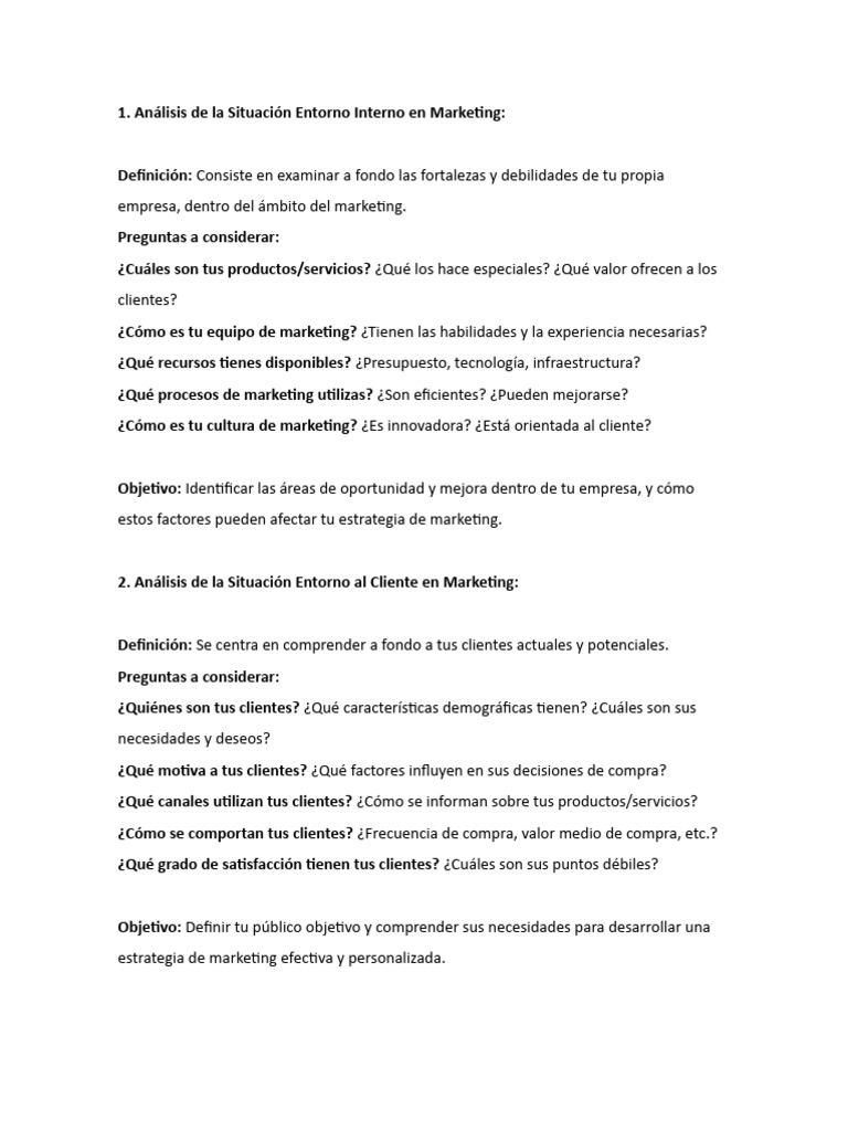 Análisis FODA en Estrategia de Marketing | PDF | Análisis FODA | Marketing