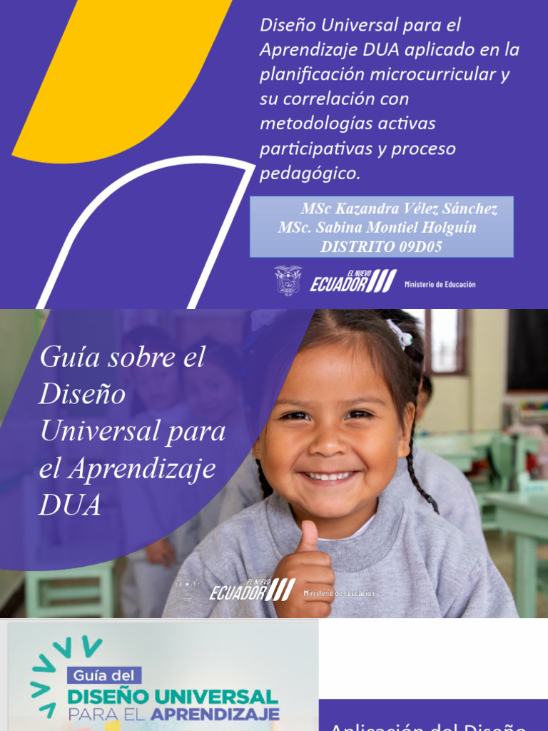 DUA en Planificación Microcurricular | PDF | Plan de estudios | Enseñando