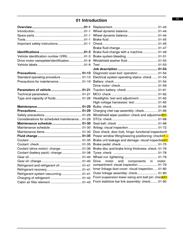 Service Manual 22MY NETA V EN 01 Introduction | PDF | High Voltage | Airbag