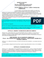 Decreto 410 de 1971 Cód Com Rev Fiscal