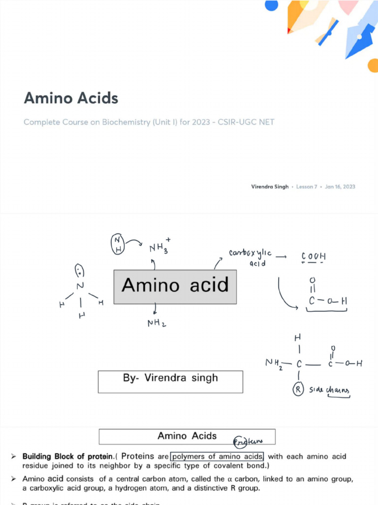 7 Amino - Acids - With - Anno | PDF