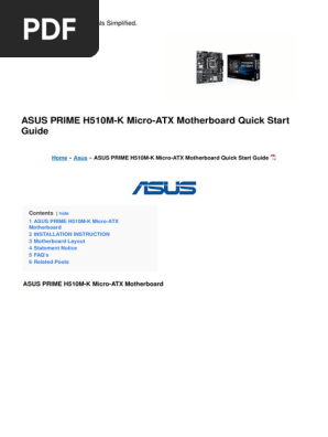 asus-prime-h510m-k-micro-atx-motherboard-quick-start-guide