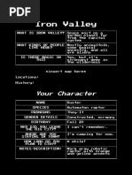 Undertale File 0 Structure Guide | PDF
