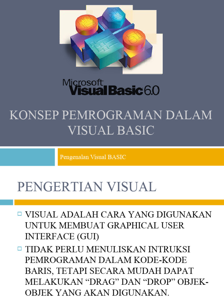 M1-2. Pengenalan Visual Basic | PDF