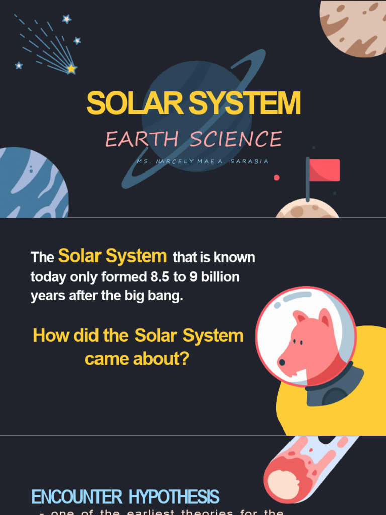 Solar System Formation Theories Explained | PDF | Planets | Formation ...