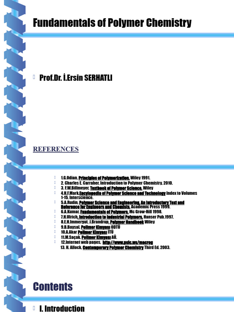 Polymer Chemistry Basics | PDF | Polyethylene | Polymers