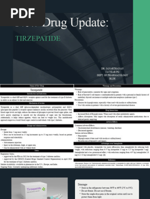 tirzepatide usp monograph Tirzepatide: Dosage, Risks, and Benefits | PDF | Medical Treatments