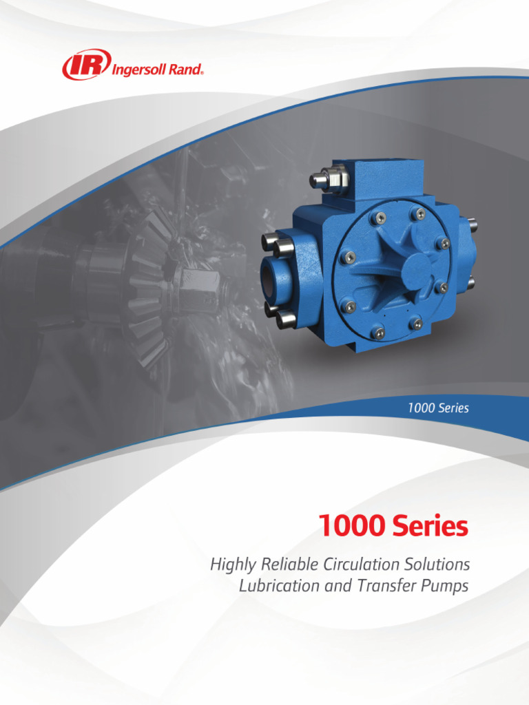 1000 Series Pumps Overview | PDF | Pump | Machines