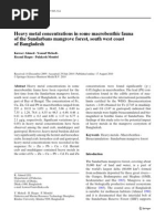 Download Heavy Metal Concentrations in Some Macrobenthic Fauna by Faisal Azmee SN75681984 doc pdf