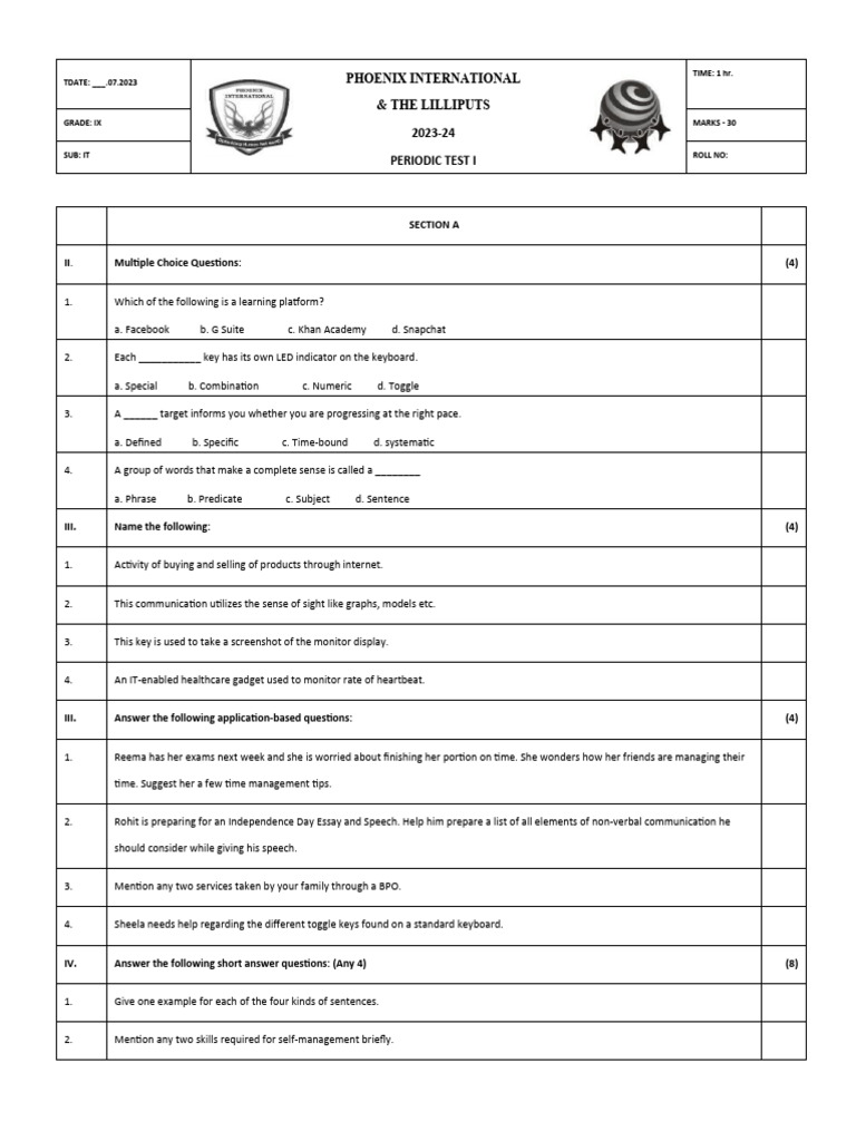 COMMUNICATION SKILLS GRADE 9 PDF visual data 2