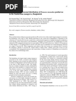 Download Abundance and Seasonal Distribution of Penaeus Monodon Post Larvae in the Sundarbans Mangrove Bangladesh by Faisal Azmee SN75682280 doc pdf