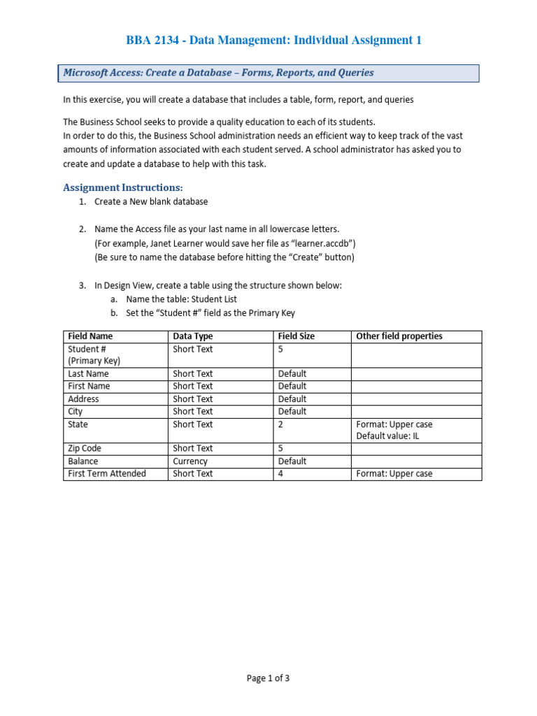 Database Creation for Student Management | PDF | Databases | Letter Case