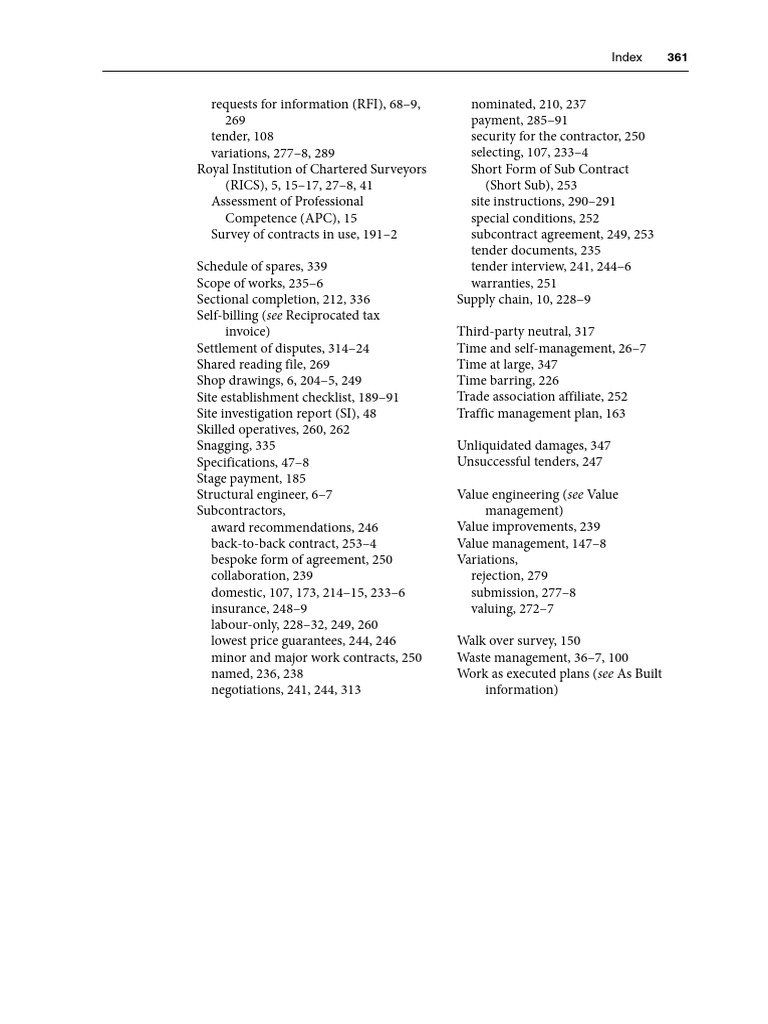 Construction Quantity Surveying - A Practical Guide For The Contractor ...