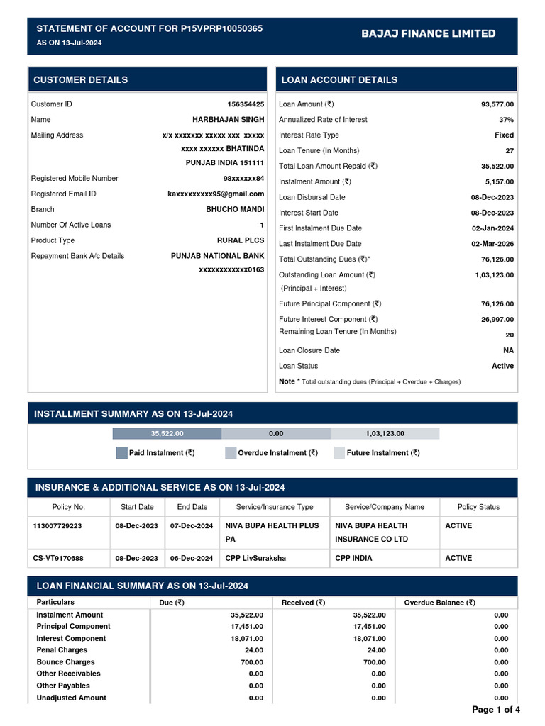 Soa 1720863798447 | PDF | Interest | Loans