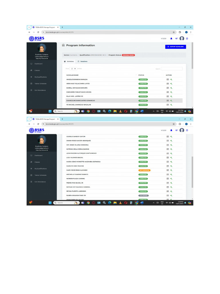 Screenshot Trainer | PDF