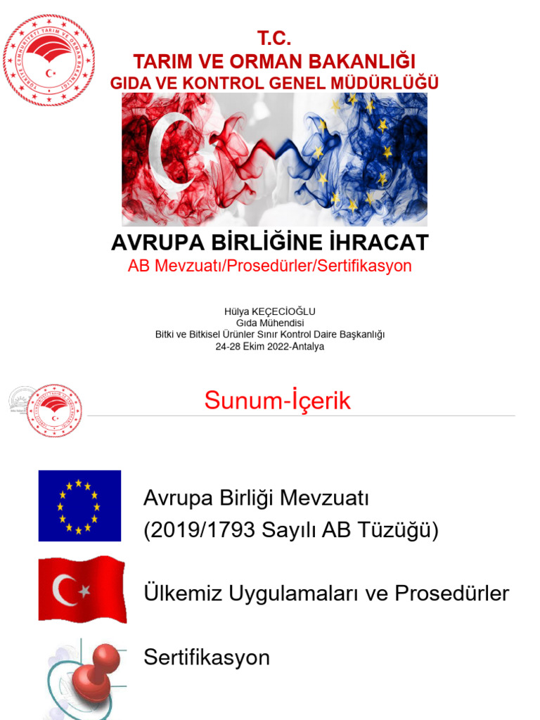 4 - Avrupa Birliği Ülkelerine İhracat | PDF