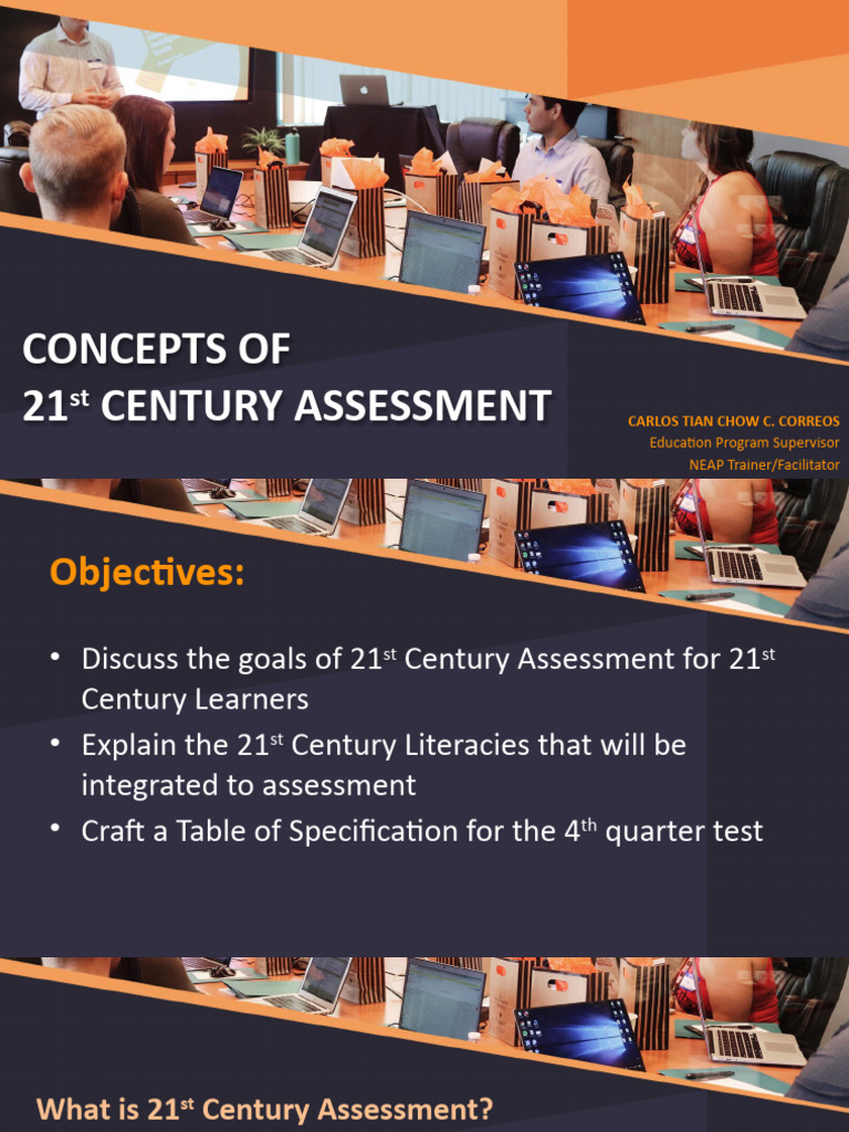 Session 1 21st Century Assessment | PDF | Critical Thinking ...