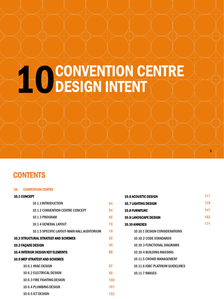 Convention Centre Design Overview | PDF | Elevator | Efficient Energy Use