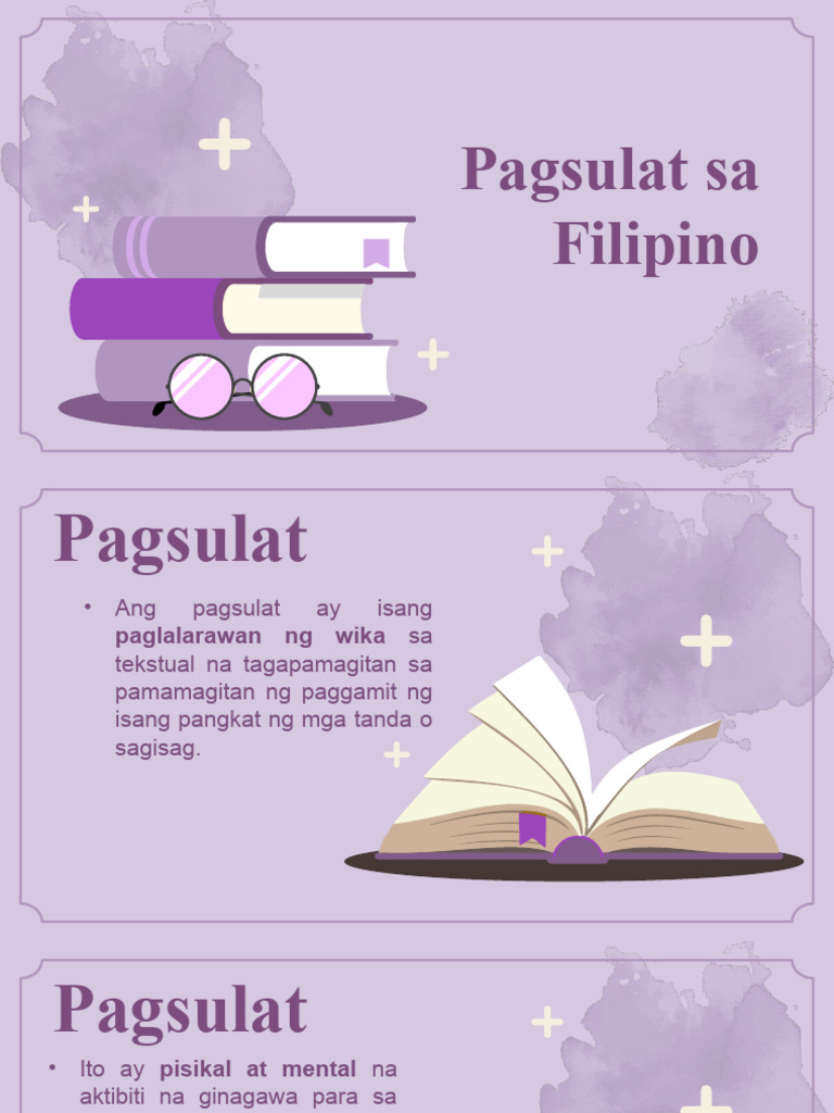 Pagsulat Report | PDF